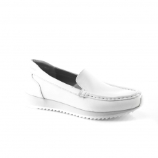 White colour women court shoes