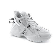 White colour women court shoes