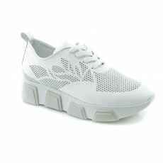 White colour women leisure shoes