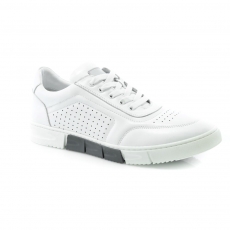 White colour men moccasins