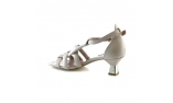 ivory colour women open shoes