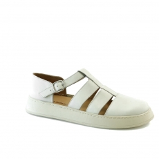 ivory colour women open shoes