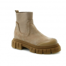 ivory colour women ankle boots