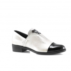 ivory colour women court shoes