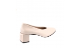 ivory colour women court shoes