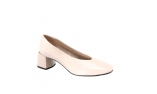 ivory colour women court shoes