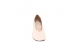 ivory colour women court shoes