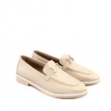 ivory colour women court shoes