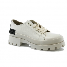 ivory colour women court shoes