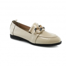 ivory colour women court shoes