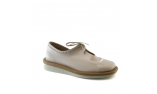 ivory colour women court shoes