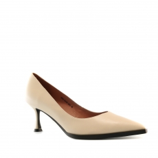 ivory colour women court shoes