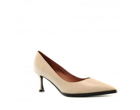 ivory colour women court shoes