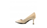 ivory colour women court shoes