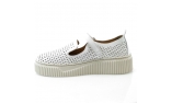 ivory colour women leisure shoes