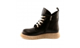 Black colour women ankle boots