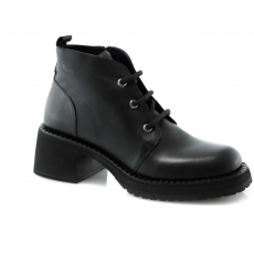 Black colour women ankle boots