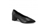 Black colour women court shoes