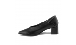 Black colour women court shoes