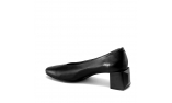 Black colour women court shoes