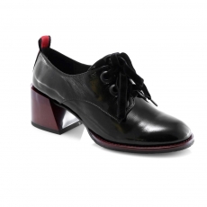 Black colour women court shoes