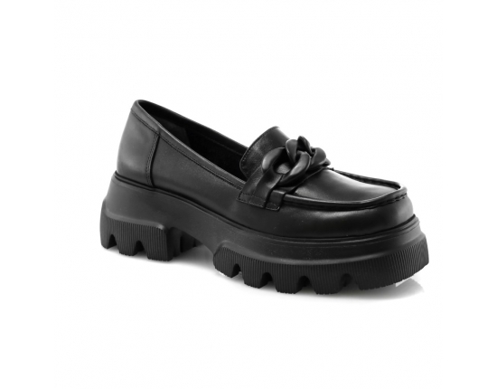 Black colour women court shoes