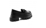 Black colour women court shoes