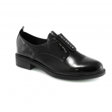 Black colour women court shoes