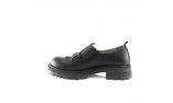 Black colour women court shoes