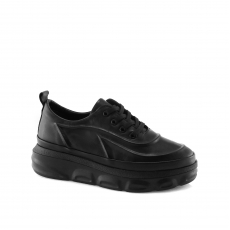 Black colour women court shoes