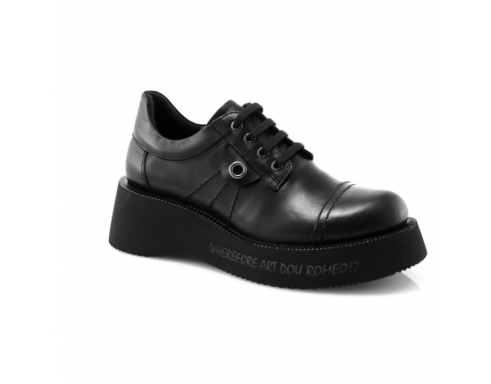 Black colour women court shoes