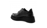 Black colour women court shoes