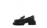 Black colour women court shoes