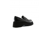 Black colour women court shoes