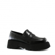 Black colour women court shoes