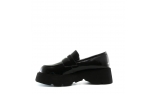 Black colour women court shoes