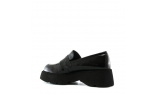 Black colour women court shoes