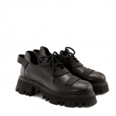 Black colour women court shoes