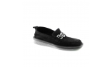 Black colour women court shoes