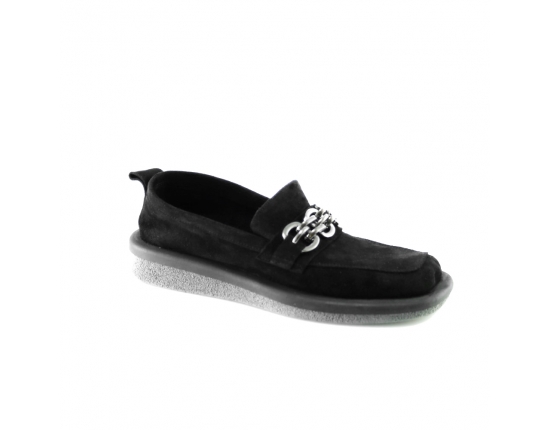 Black colour women court shoes