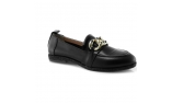 Black colour women court shoes