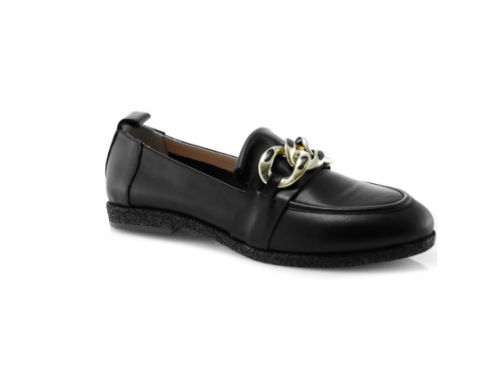 Black colour women court shoes