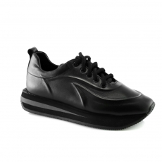 Black colour women court shoes