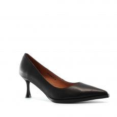 Black colour women court shoes