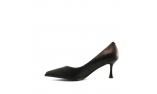 Black colour women court shoes