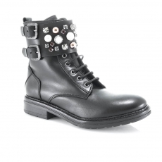 Black colour women leisure shoes
