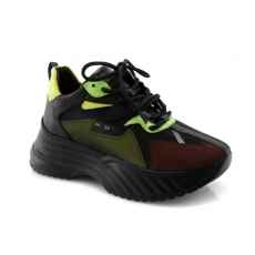 Black colour women leisure shoes