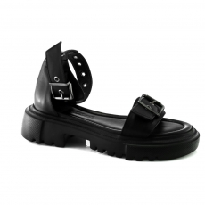 Black colour Women sandals