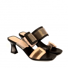 Black colour Women sandals