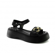 Black colour Women sandals